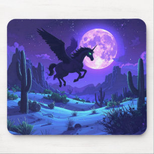 Tapis De Souris Pégase de nuit
