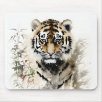 Peinture à l'encre de Tiger Cub