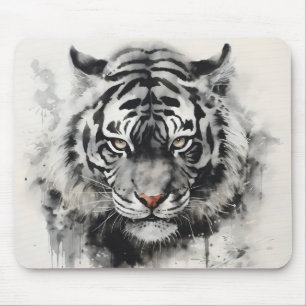 Tapis De Souris Peinture à l'encre de tigre