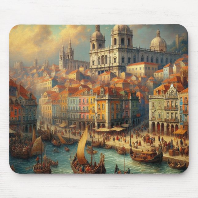 Tapis De Souris Peinture à l'huile Renaissance (Devant)