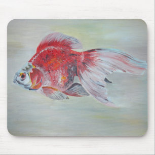 Tapis De Souris Peinture acrylique de Ryukin Goldfish