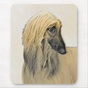Tapis De Souris Peinture afghane sur la hanche - Belle art origina