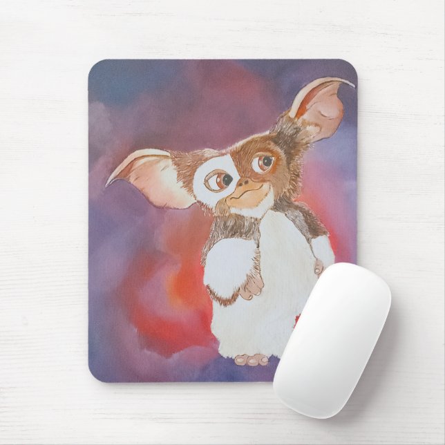 Tapis De Souris Peinture de créature orientale par Alfred Fox (Avec souris)