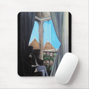 Tapis De Souris Peinture de l'hôtel Pyramisa par Alfred Fox