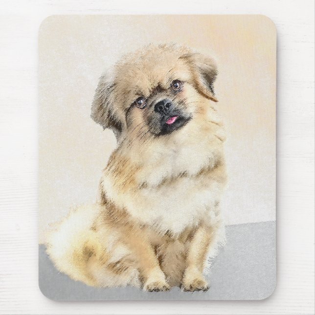 Tapis De Souris Peinture d'espagne tibétaine - jolie art original  (Devant)