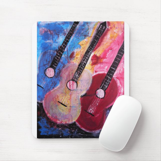 Tapis De Souris Peinture Jamming be Goode par Alfred Fox (Avec souris)