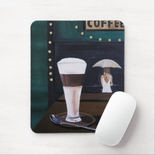 Tapis De Souris Peinture Latte Macchiato par Alfred Fox