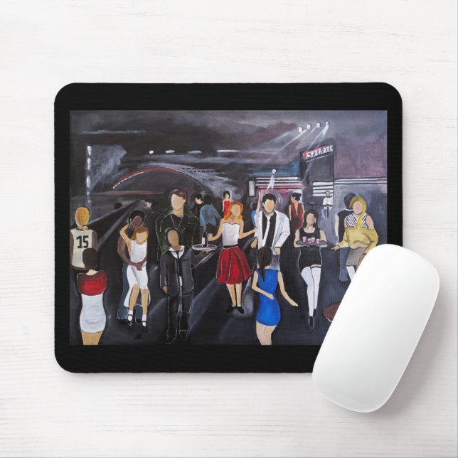 Tapis De Souris Peinture No Control par Alfred Fox (Avec souris)