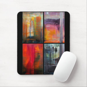 Tapis De Souris Peinture Saisons par Alfred Fox
