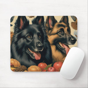 Tapis De Souris Peinture vintage belge Tervuren