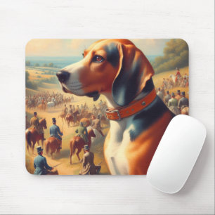Tapis De Souris Peinture vintage pour chien de collection