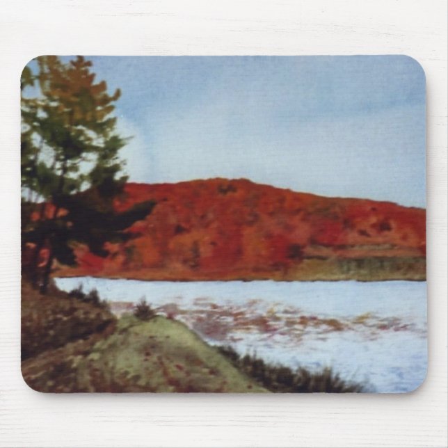 Tapis De Souris Peintures à l'eau Mousepad (Devant)