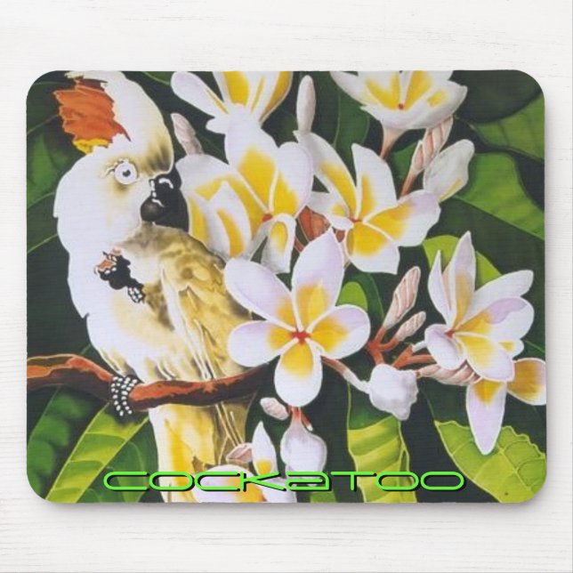 Tapis De Souris Peintures Mousepad 34 de fleur (Devant)
