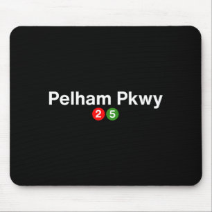 Tapis De Souris Pelham parkway gare de métro de New York arrêt Bro