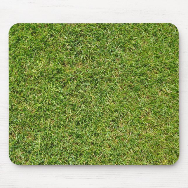 Tapis De Souris Pelouse drôle d'herbe verte (Devant)