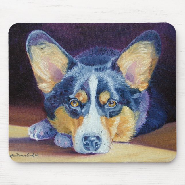 Tapis De Souris Pembroke Welsh Corgi Mousepad (Devant)