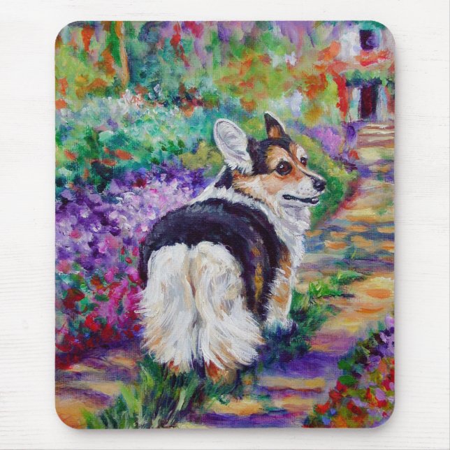 Tapis De Souris Pembroke Welsh Corgi Mousepad (Devant)