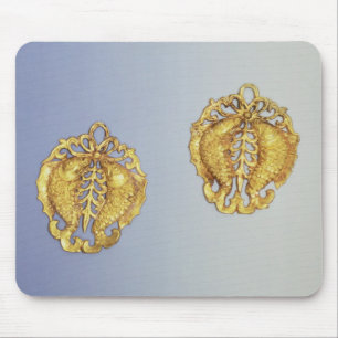 Tapis De Souris Pendentifs chinois, or de 17 carats plaqué