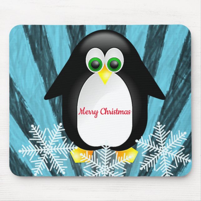 Tapis De Souris Penguin Mouse Pad (Devant)