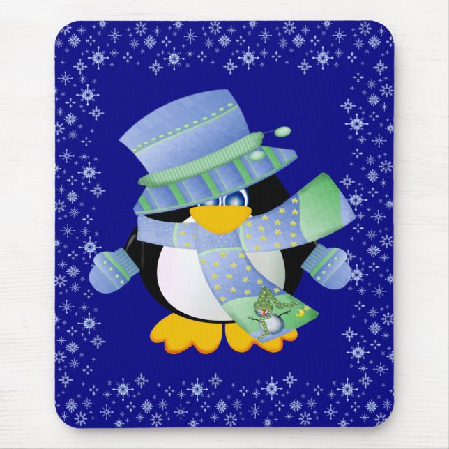 Tapis De Souris Penguin Mousepad (Devant)