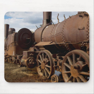 Tapis De Souris Péninsule de Seward, Alaska, Train vers nulle part