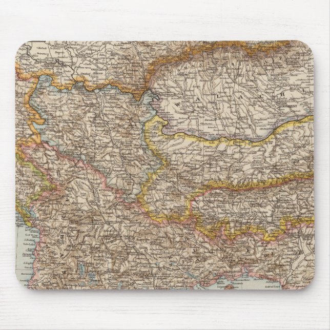 Tapis De Souris Péninsule des Balkans 4 (Devant)