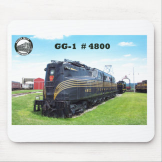 Tapis De Souris Pennsylvania Railroad Locomotive GG-1 #4800 Mouse