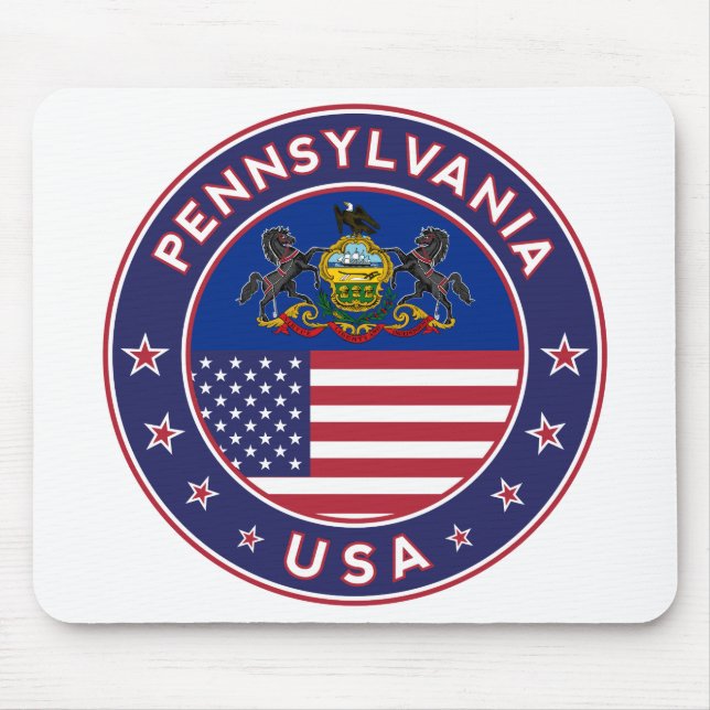 Tapis De Souris Pennsylvanie (Devant)