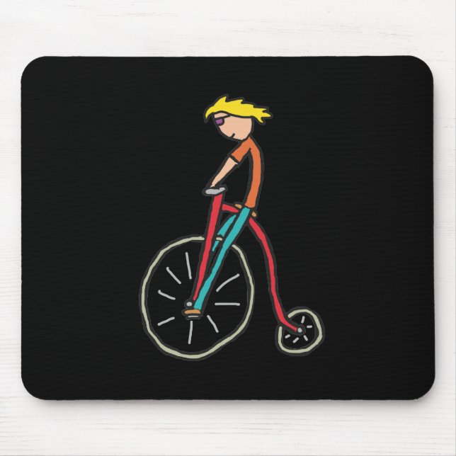Tapis De Souris Penny Farthing (Devant)