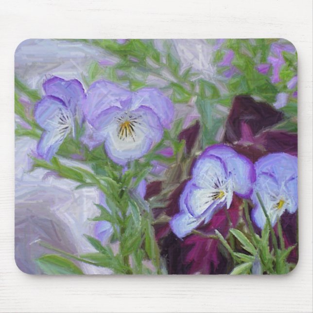 Tapis De Souris Pensée Mousepad (Devant)