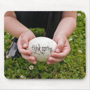 Tapis De Souris Pensez au printemps