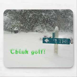 Tapis De Souris Pensez le golf !