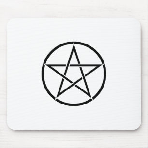 Tapis De Souris Pentacle Wiccan (Pentagramme)