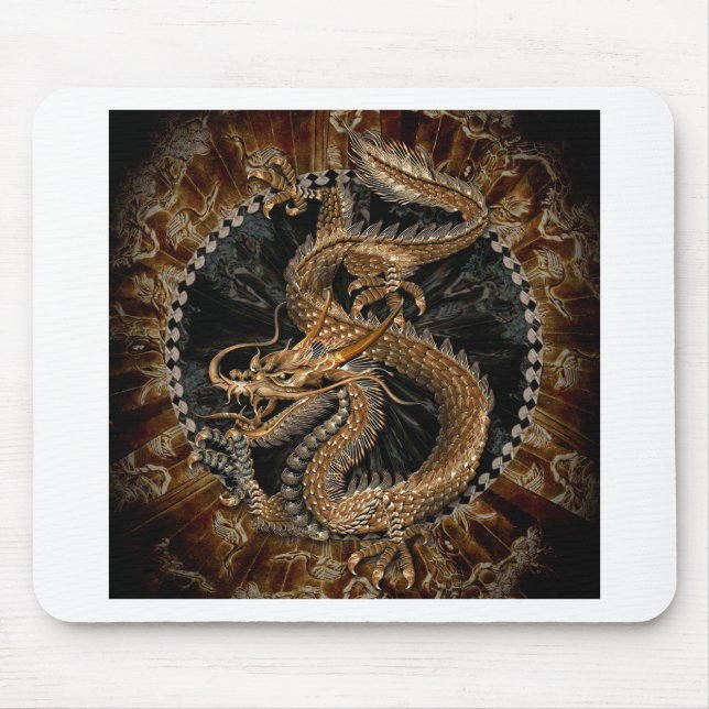 Tapis De Souris Pentagramme dragon (Devant)
