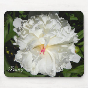 Tapis De Souris peony gros plan Paeonia lactiflora