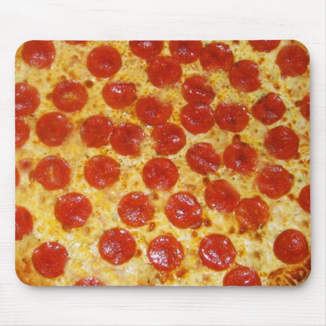 Tapis De Souris Pepperoni Pizza (Devant)