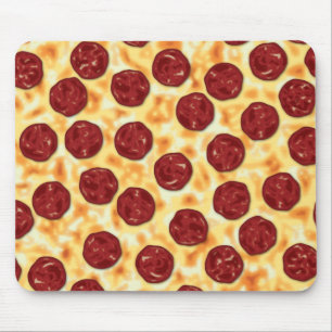 Tapis De Souris Pepperoni Pizza Motif
