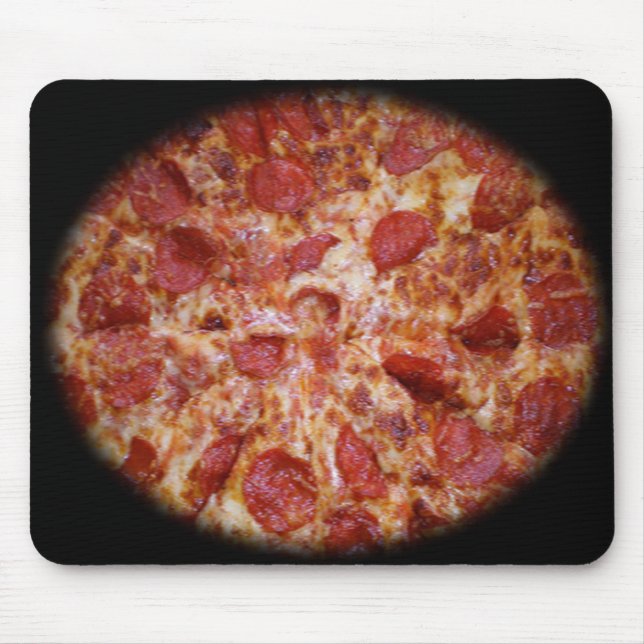 Tapis De Souris Pepperoni Pizza Mousepad (Devant)