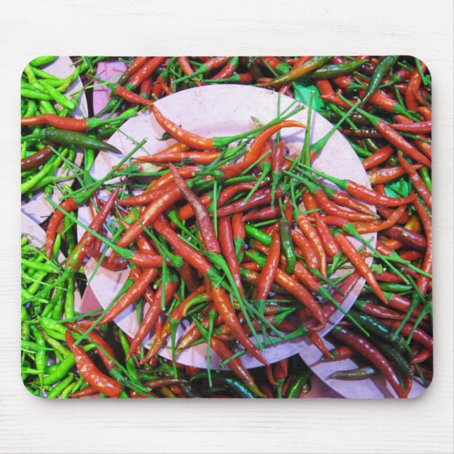 Tapis De Souris Peppers à l'oeil d'oiseaux (Devant)