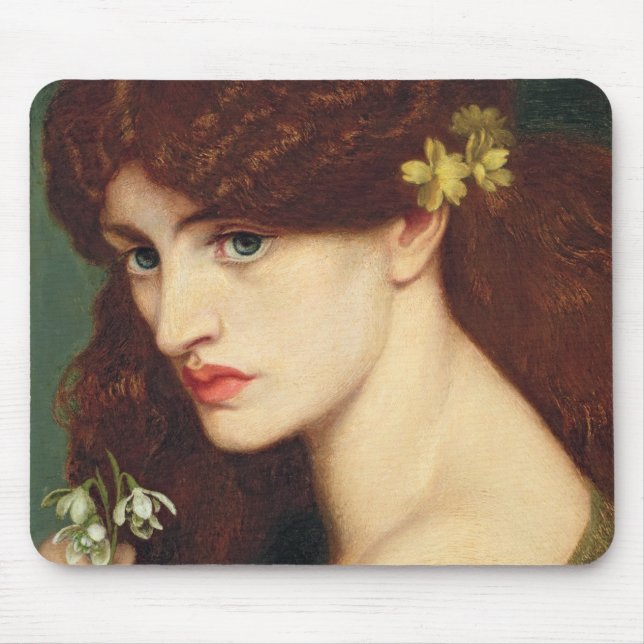 Tapis De Souris Perce-neiges, 1873 (huile sur la toile) (Devant)