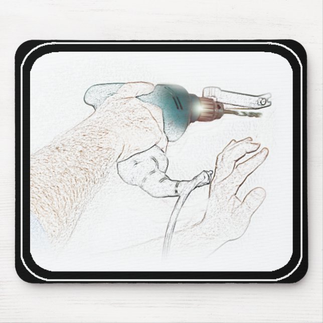 Tapis De Souris Perceuse manuelle (M. Fix-It) (Devant)