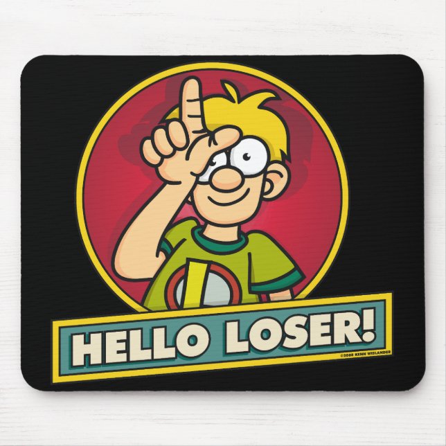 Tapis De Souris Perdant Mousepad (Devant)