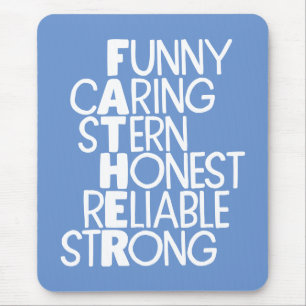 Tapis De Souris Père Attributs Mot-de-passe Art