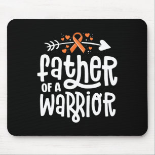 Tapis De Souris Père D'Un Père Guerrier Famille Leucémie Cancer Aw