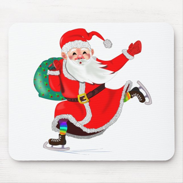 Tapis De Souris Père Noël (Devant)