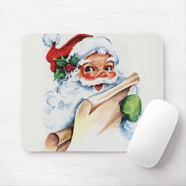 Tapis De Souris Père Noël (Avec souris)