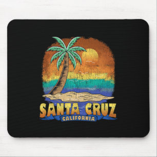 Tapis De Souris Père Noël Cruz Californie Souvenir Vintage en détr