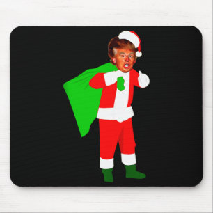 Tapis De Souris Père Noël Donald Trump Funny Christma Ugly Xmas