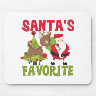 Tapis De Souris Père Noël favori