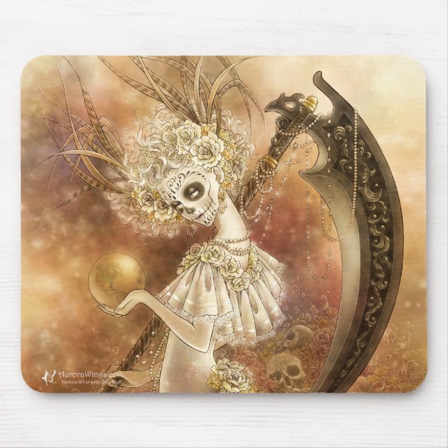 Tapis De Souris Père Noël Muerte Mousepad (Devant)